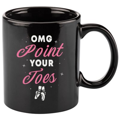 Elegant Ballet Dancer Absolute Your Form 11oz C Handle Ceramic Mug