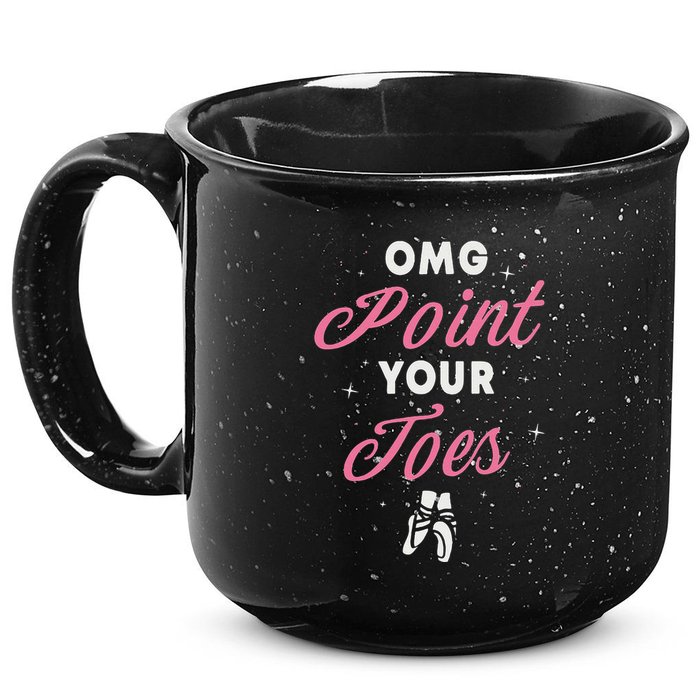 Elegant Ballet Dancer Absolute Your Form 15oz Campfire Ceramic Mug