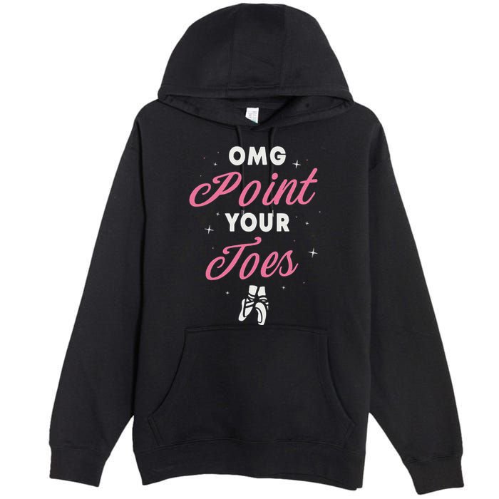 Elegant Ballet Dancer Absolute Your Form Premium Pullover Hoodie