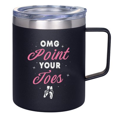 Elegant Ballet Dancer Absolute Your Form 12oz Stainless Steel Coffee Mug