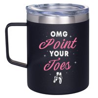 Elegant Ballet Dancer Absolute Your Form 12oz Stainless Steel Coffee Mug