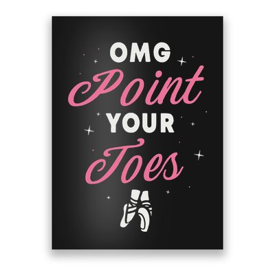 Elegant Ballet Dancer Absolute Your Form Poster