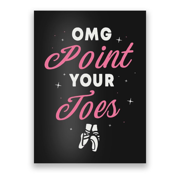 Elegant Ballet Dancer Absolute Your Form Poster