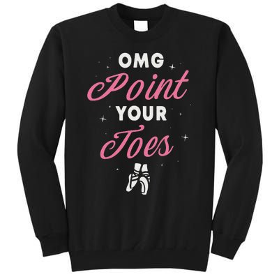 Elegant Ballet Dancer Absolute Your Form Tall Sweatshirt