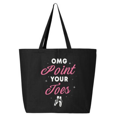 Elegant Ballet Dancer Absolute Your Form 25L Jumbo Tote