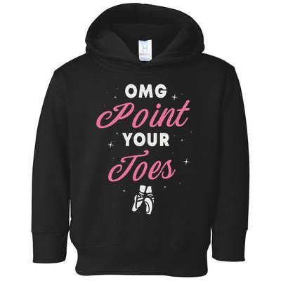 Elegant Ballet Dancer Absolute Your Form Toddler Hoodie