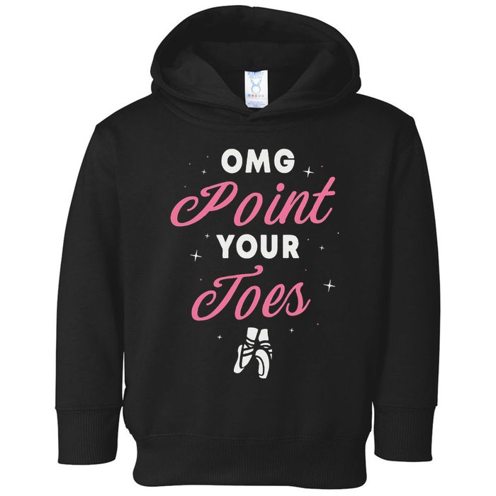 Elegant Ballet Dancer Absolute Your Form Toddler Hoodie