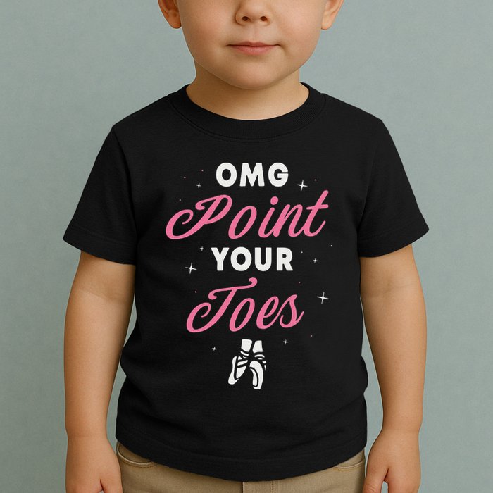 Elegant Ballet Dancer Absolute Your Form Toddler T-Shirt