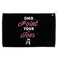 Elegant Ballet Dancer Absolute Your Form Grommeted Golf Towel
