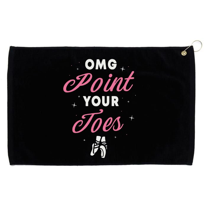 Elegant Ballet Dancer Absolute Your Form Grommeted Golf Towel