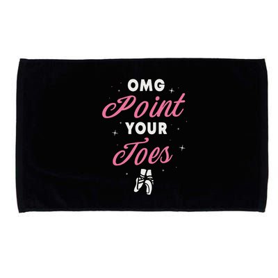 Elegant Ballet Dancer Absolute Your Form Microfiber Hand Towel