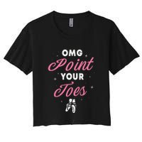 Elegant Ballet Dancer Absolute Your Form Crop Top