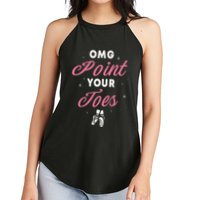 Elegant Ballet Dancer Absolute Your Form Women's Perfect Tri Rocker Tank