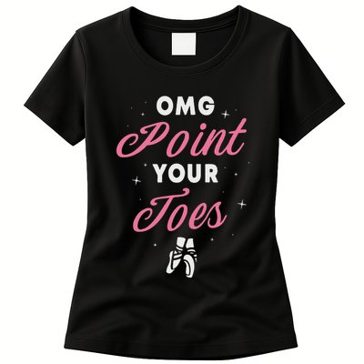 Elegant Ballet Dancer Absolute Your Form Womens T-Shirt
