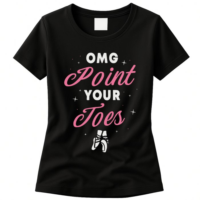 Elegant Ballet Dancer Absolute Your Form Womens T-Shirt