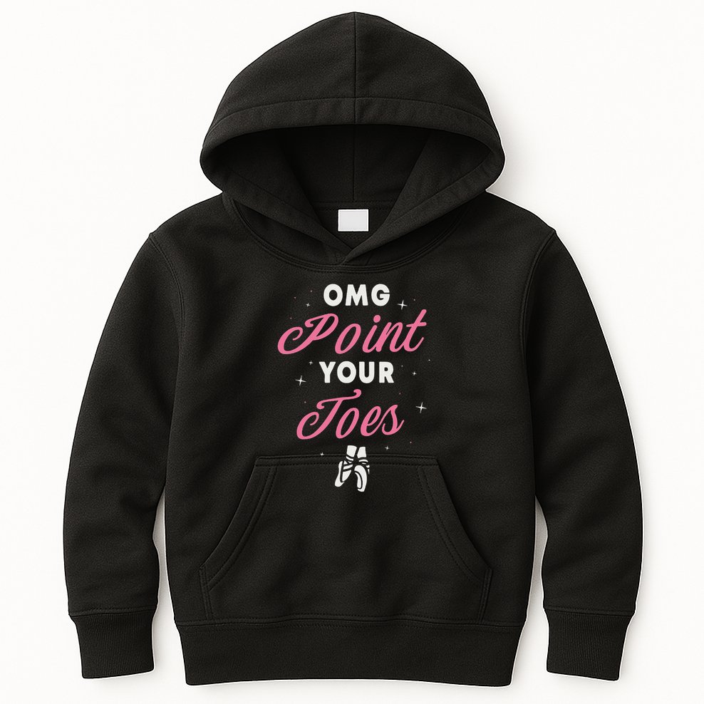 Elegant Ballet Dancer Absolute Your Form Kids Hoodie