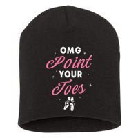 Elegant Ballet Dancer Absolute Your Form Short Acrylic Beanie
