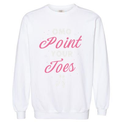 Elegant Ballet Dancer Absolute Your Form Garment-Dyed Sweatshirt