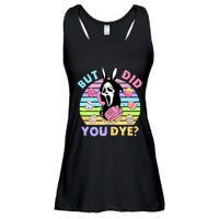 Easter But Did You Dye Easter Day Horror Bunny Ear Graphic Ladies Essential Flowy Tank