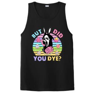 Easter But Did You Dye Easter Day Horror Bunny Ear Graphic PosiCharge Competitor Tank