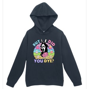 Easter But Did You Dye Easter Day Horror Bunny Ear Graphic Urban Pullover Hoodie