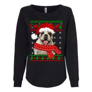 English Bulldog Dog Ugly Sweater Christmas Puppy Dog Lover Cool Gift Womens California Wash Sweatshirt