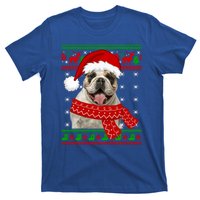 English Bulldog Dog Ugly Sweater Christmas Puppy Dog Lover Cool Gift T-Shirt