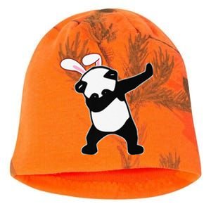 Easter Bunny Dabbing Panda Bear Rabbit Ears Gift Kati - Camo Knit Beanie