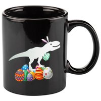 Easter Bunny Dinosaur Eggs Funny Easter Day 11oz C Handle Ceramic Mug