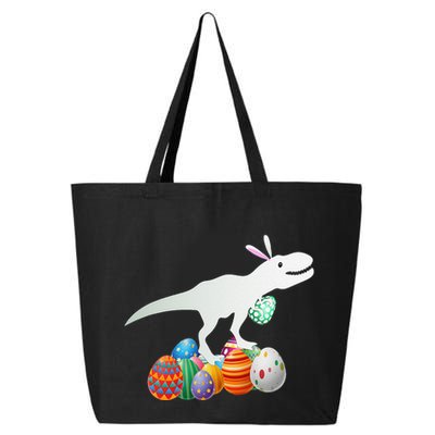 Easter Bunny Dinosaur Eggs Funny Easter Day 25L Jumbo Tote