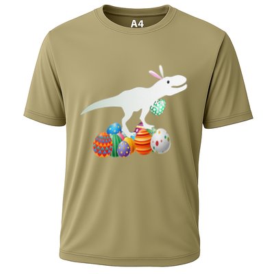 Easter Bunny Dinosaur Eggs Funny Easter Day Performance Shirt