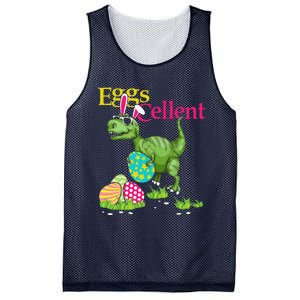 Easter Bunny Dinosaur Trex Eggs Cellent Mesh Reversible Basketball Jersey Tank