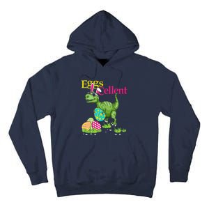 Easter Bunny Dinosaur Trex Eggs Cellent Tall Hoodie