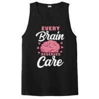 Every Brain Deserves Care Mental Health Awareness PosiCharge Competitor Tank