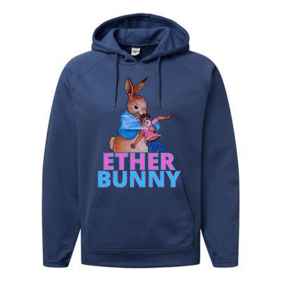 Ether Bunny Easter Performance Fleece Hoodie