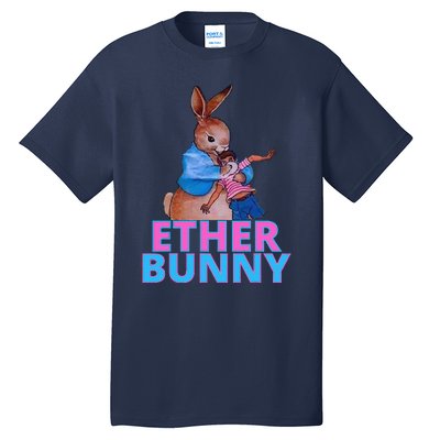 Ether Bunny Easter Tall T-Shirt