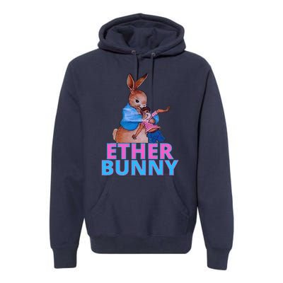 Ether Bunny Easter Premium Hoodie