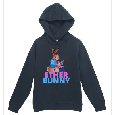 Ether Bunny Easter Urban Pullover Hoodie