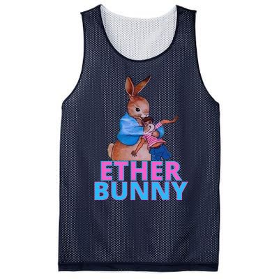 Ether Bunny Easter Mesh Reversible Basketball Jersey Tank