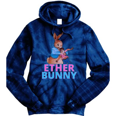 Ether Bunny Easter Tie Dye Hoodie