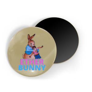 Ether Bunny Easter Magnet