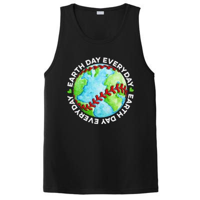 Earth Baseball Earth Day Sports Player PosiCharge Competitor Tank