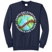 Earth Baseball Earth Day Sports Player Sweatshirt