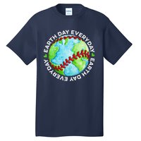 Earth Baseball Earth Day Sports Player Tall T-Shirt