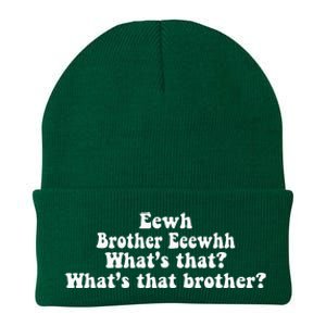 Eewh Brother Eeewhh WhatS That WhatS That Brother Knit Cap Winter Beanie