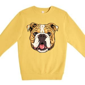 English Bulldog English Bulldog Breed Lover Women Men Premium Crewneck Sweatshirt