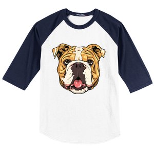 English Bulldog English Bulldog Breed Lover Women Men Baseball Sleeve Shirt