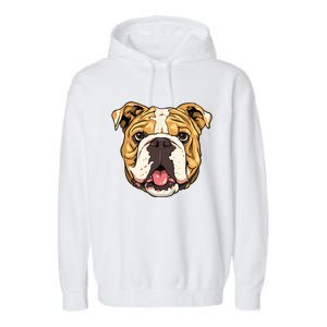 English Bulldog English Bulldog Breed Lover Women Men Garment-Dyed Fleece Hoodie