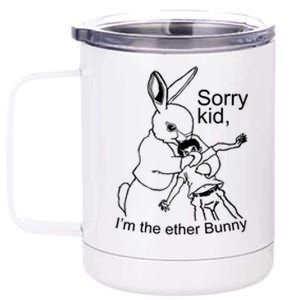 Ether Bunny 12 oz Stainless Steel Tumbler Cup