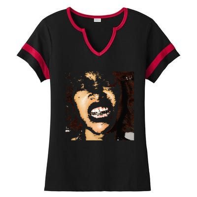 Erykah Badu Ladies Halftime Notch Neck Tee